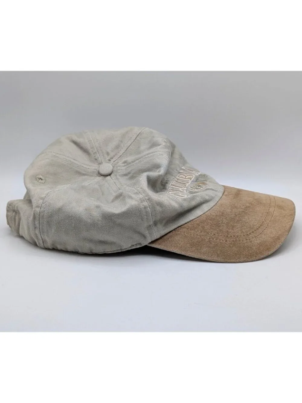 Vintage Columbia Sportswear Hat Strap Back Cap Hiking Distressed Rugged Outdoors